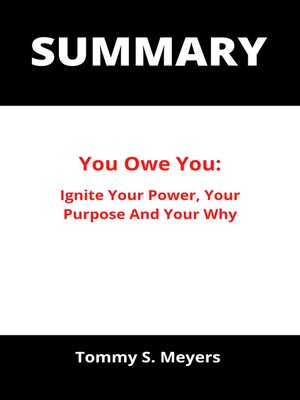 cover image of Summary of You Owe You